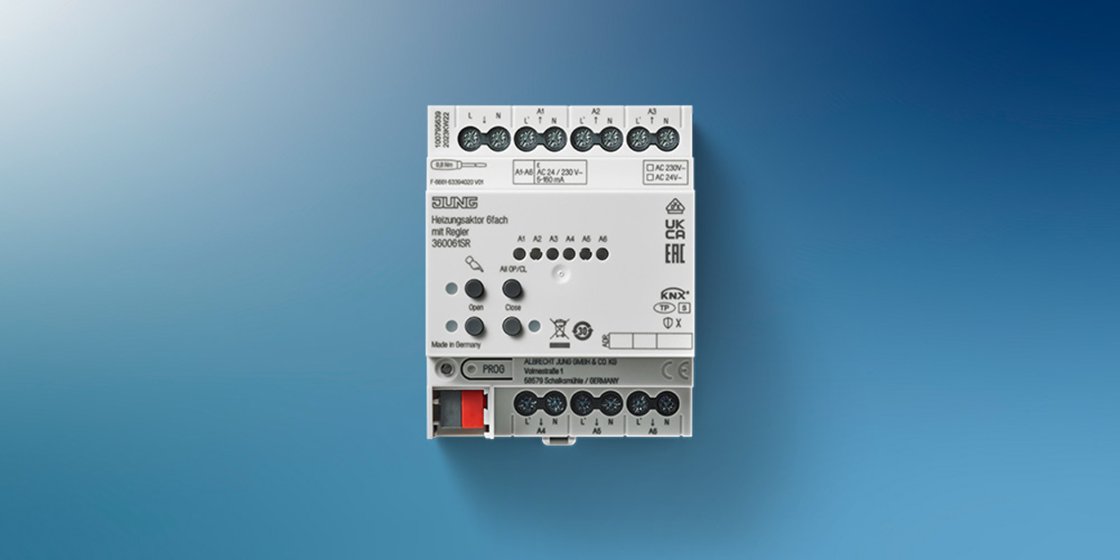 KNX Heizungsaktor 6-fach bei Elektro Radlinger GmbH in Schwandorf