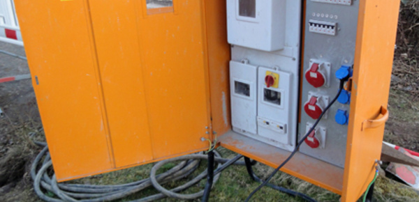 Baustrom bei Elektro Radlinger GmbH in Schwandorf